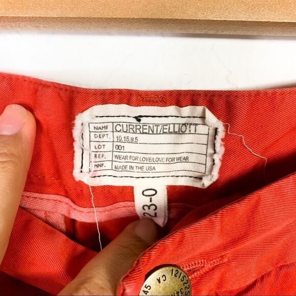 -Current Elliott Chino Crop Pants 23 - Picture 5 of 6